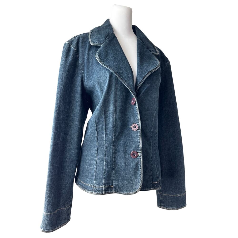 Live a Little Denim Blazer